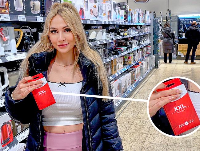 Spontanes Fickdate aus dem Supermarkt..