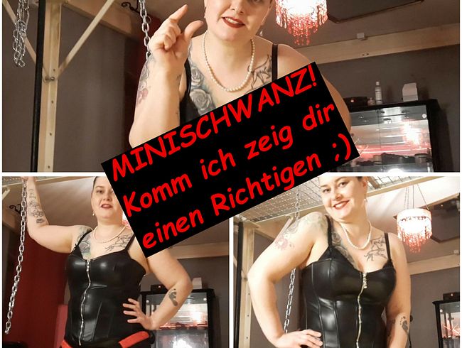 MINI SCHWANZ! Komm ich zeig dir einen Richtigen!
