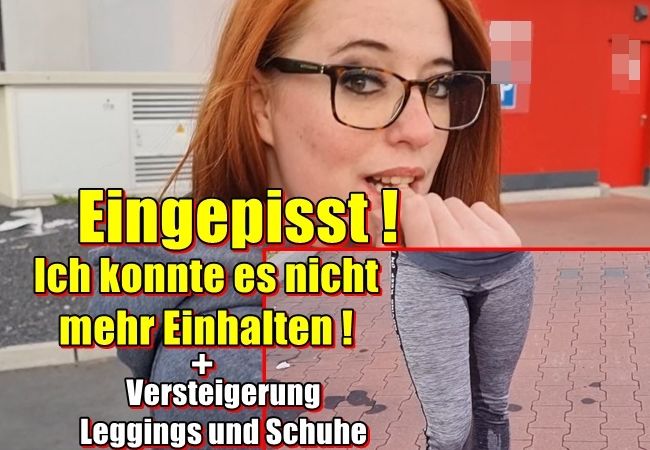 Eingepisst ich konnte es nicht mehr Einhalten