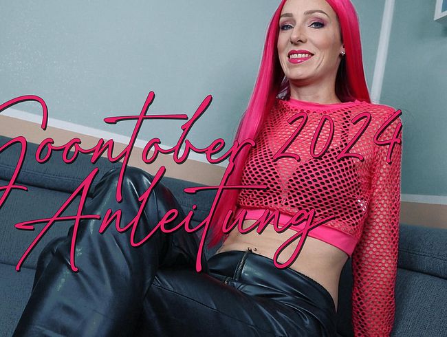 Goontober 2024 - Die Anleitung