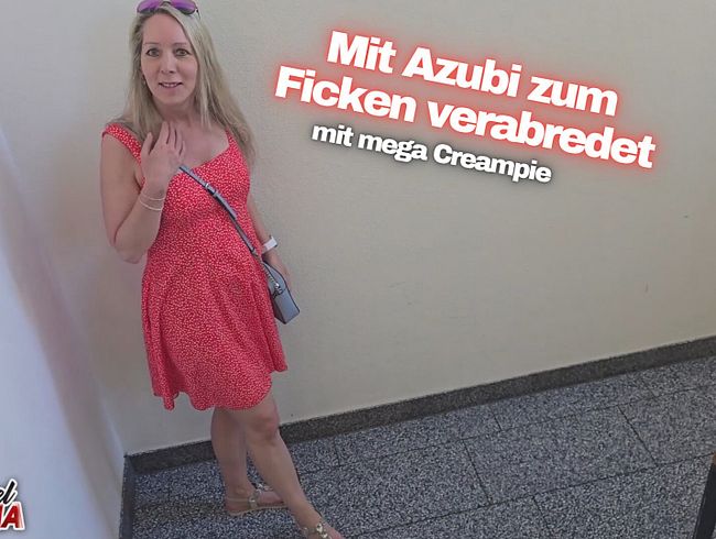 Mit Azubi zum Ficken verabredet der mit Creampie endet