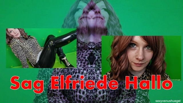 Fancy Speech- imaginäre Freundin Elfriede