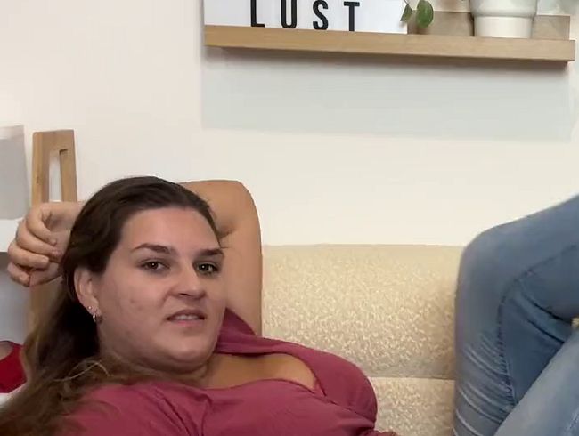 Für Jeansliebhaber! Striptease und Selbstbefriedigung