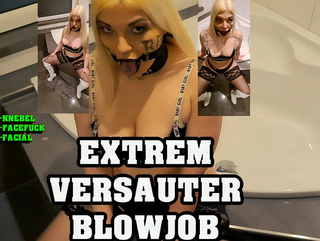 Extrem versauter Blowjob!