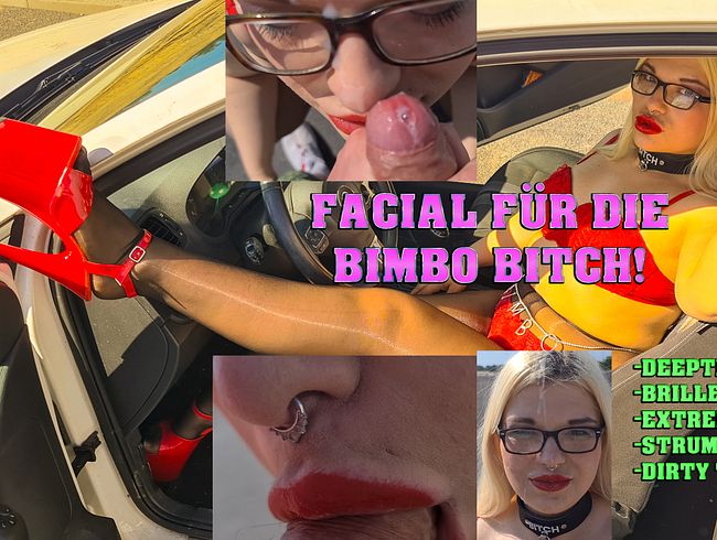 Facial für die Bimbo Bitch!