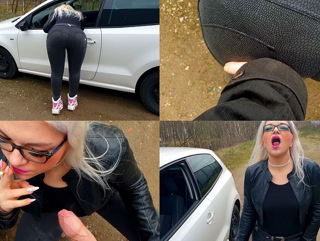 Smoking Blowjob dank meines prallen Arsch