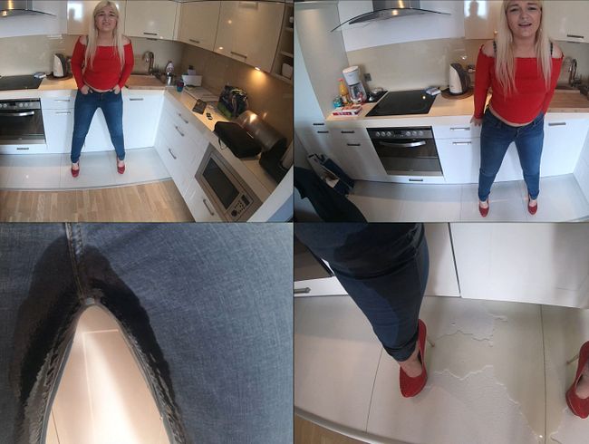 In die Jeans gepisst!