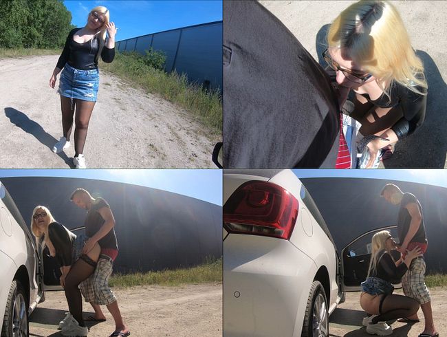 Ass to Mouth am Parkplatztreff!