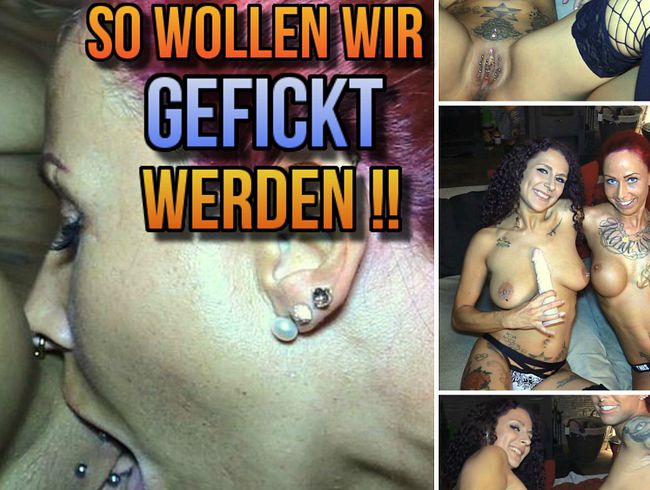 Fick-Anleitung für USER !! Zwei Pussys für dich !