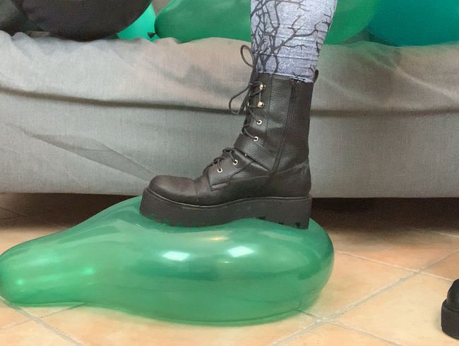 Schneller Stomp Pop: 5 Ballons