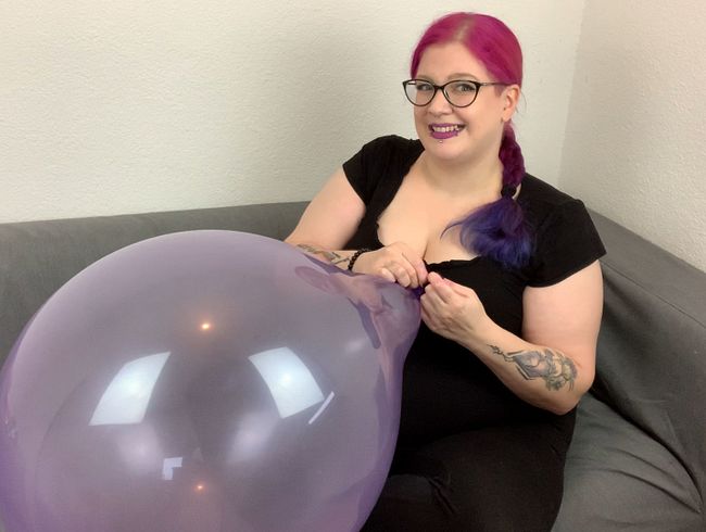 Ob ich es schaffe, den Ballon heil zu lassen?