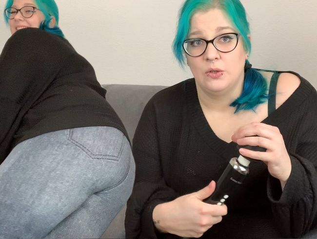 Vibrator durch die Leggins! Ob was was wird...? Userwunsch