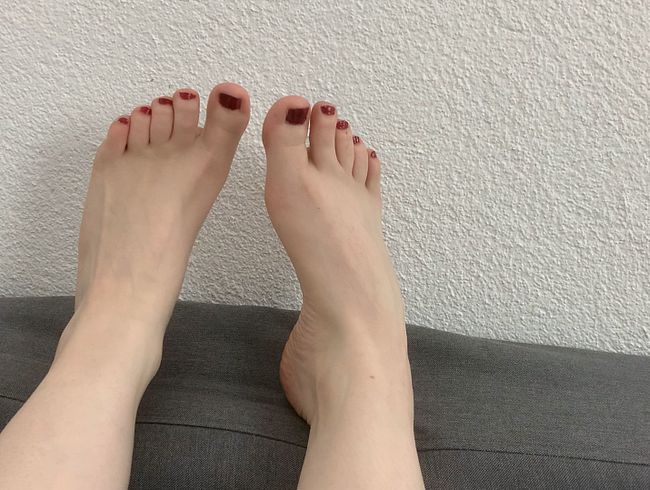 Fußfetisch! Ich wackel mit den Zehen – Userwunsch