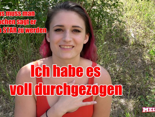 Um ein Star zu werden muss man so etwas machen