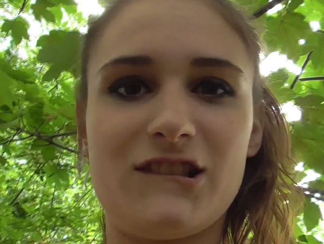 Zum Pissen nehme ich dich mal mit