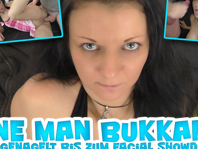One Man Bukkake - Tief genagelt bis zum Facial Showdown!