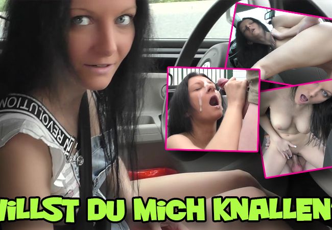 Willst Du mich knallen? Steig ein und stopf mich!