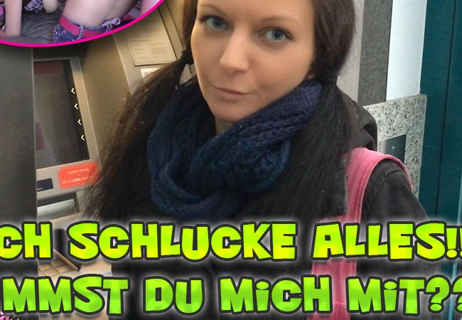 Ich schlucke alles!!! Nimmst du mich mit???