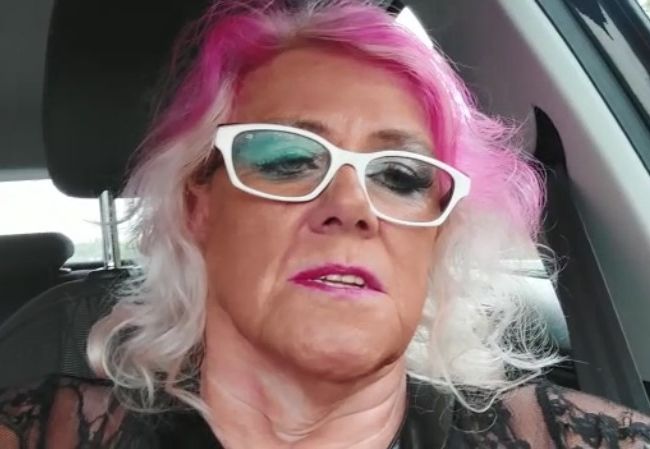 Geil im Verkehr auf der Straße