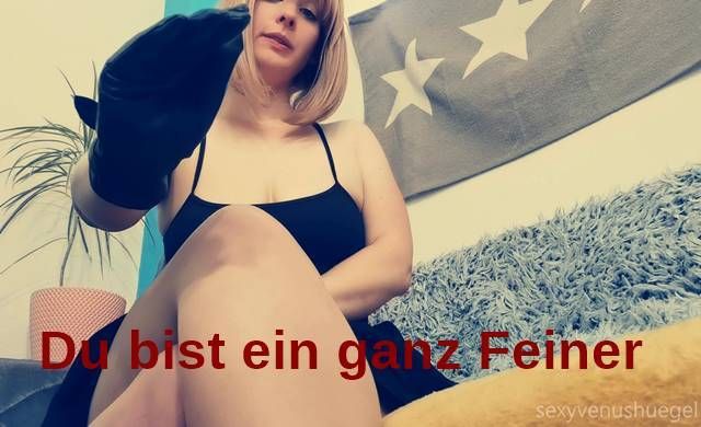 Uiii Du machst aber fein Wichsi