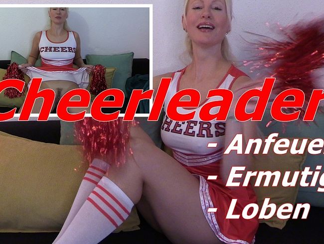 Cheerleader bringt Dich ins Ziel