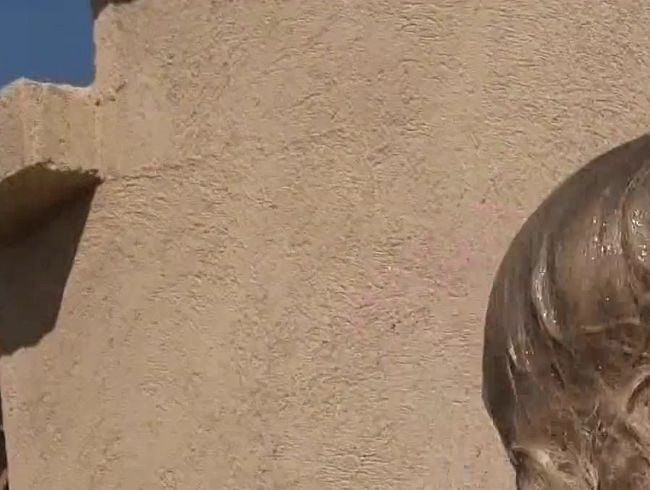 Haare waschen - mit viel Schaum