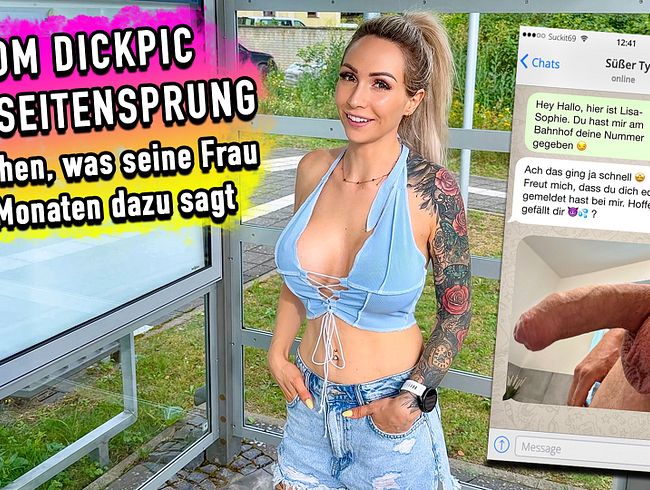 Vom Dickpic zum Seitensprung - Mal sehen, was seine Frau in 9 Monaten dazu sagt!