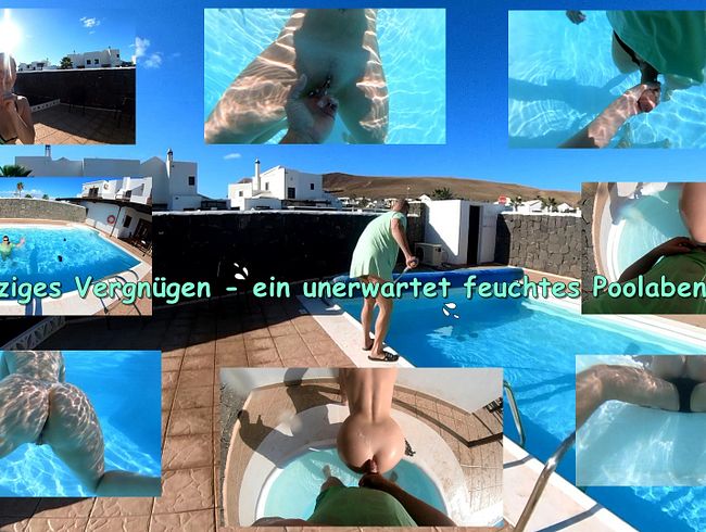 Spritziges Vergnügen! Ein unerwartet feuchtes Pool Abenteuer!