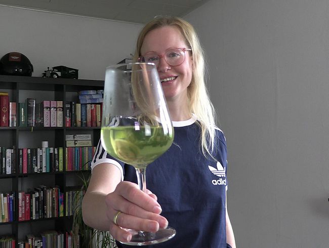 Frisch gezapftes Sportgetränk