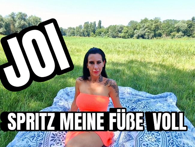 JOI SPRITZ MEINE FÜßE VOLL