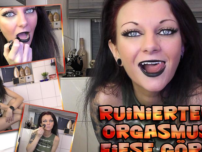 Ruinierter Orgasmus - Fiese Gö-re lässt dich wichsen