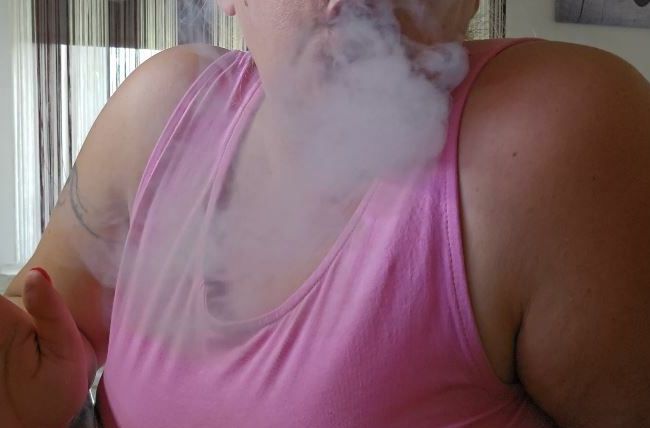 Einfach: normal rauchen