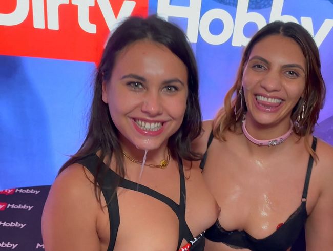 Wahnsinn! Doppelter Spermalauf der Venus!! Jennystella entjungfert mich!!!