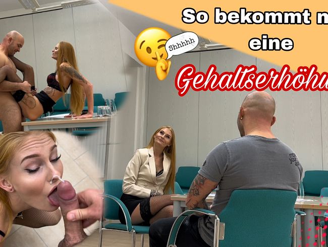 So bekommt man eine Gehaltserhöhung!