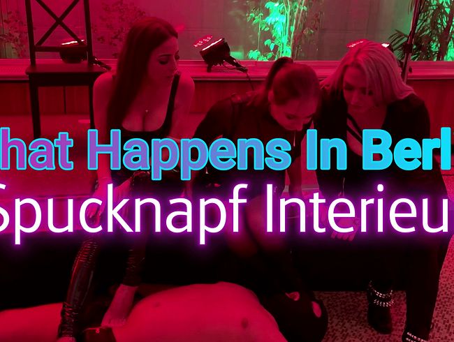 What Happens In Berlin - Spucknapf Interieur
