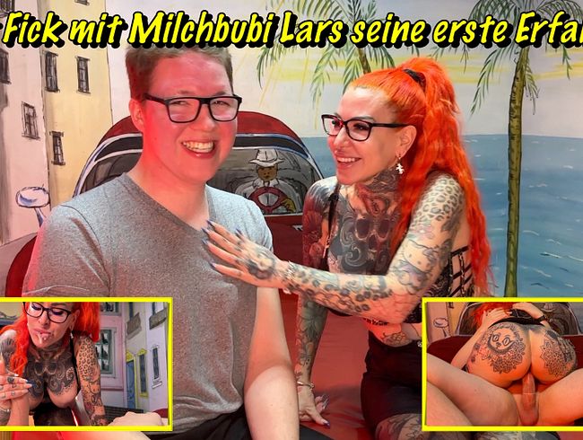User Fick mit Milchbubi Lars seine erste Erfahrung