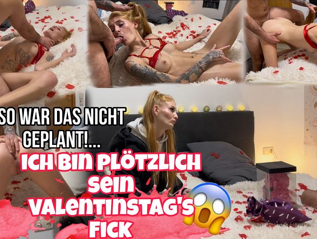 So war das nicht geplant! Ich bin plötzlich sein Valentinstag´s Fick