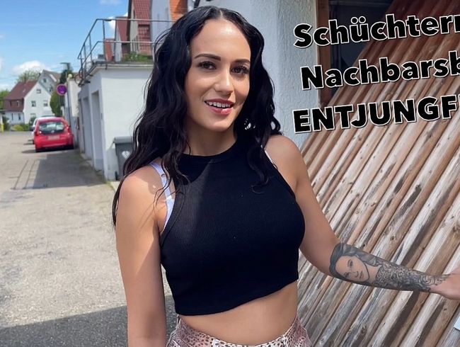 Schüchternen Nachbarssohn ENTJUNGFERT!