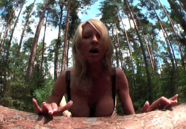 mitten im wald ist´s passiert .