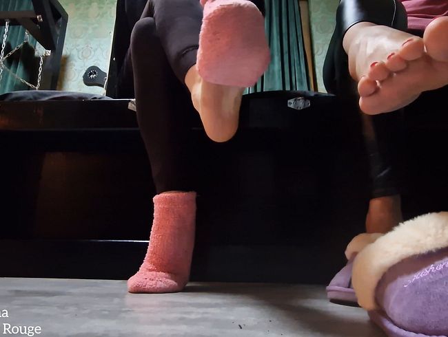 Feucht kalter Fußschweiß JOI Countdown