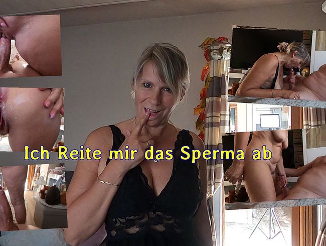 Ich Reite mir das Sperma ab