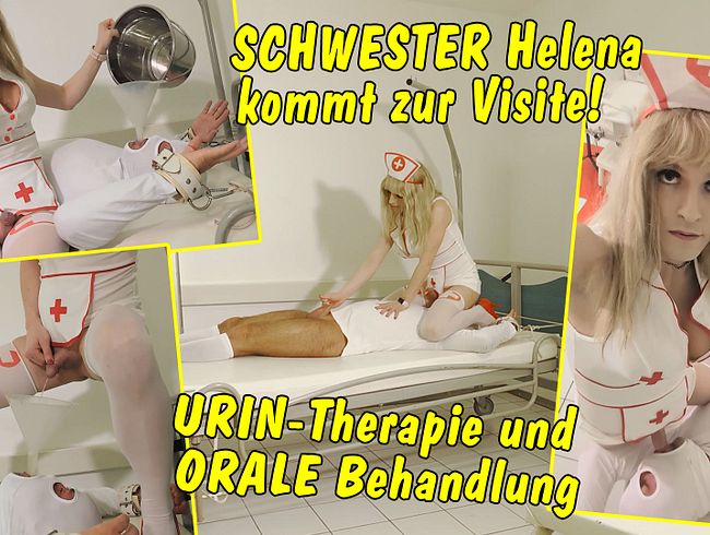 Schwester Helena kommt zur Visite! Sofortige Genesung durch Urin Therapie und orale Behandlung!