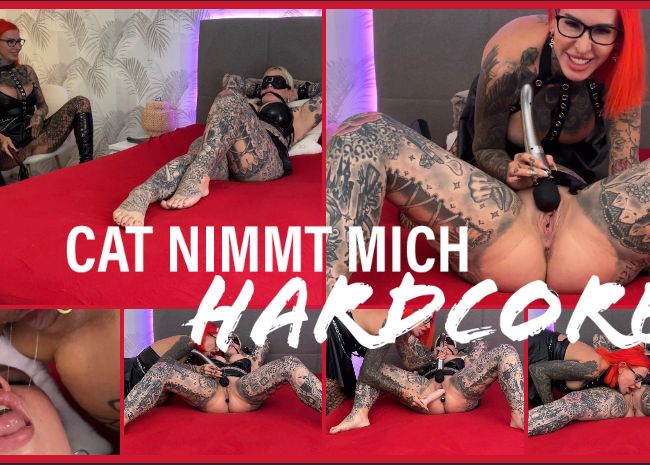 CAT NIMMT MICH HARDCORE | gefesselt zum Höhepunkt