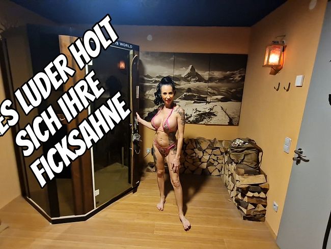 Geiles Luder holt sich ihre Ficksahne