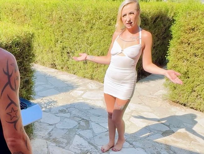 Grillparty-Eskalation – ich kam im Kleid raus und hatte Sekunden später seinen Schwanz tief im Hals