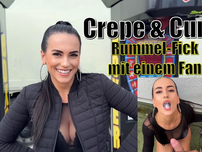 Crepe & Cum - Rummel-Fick mit einem Fan