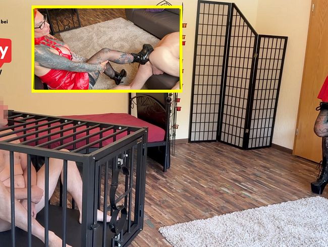 Perverse zustände! Daddy als devoten Loser benutzt