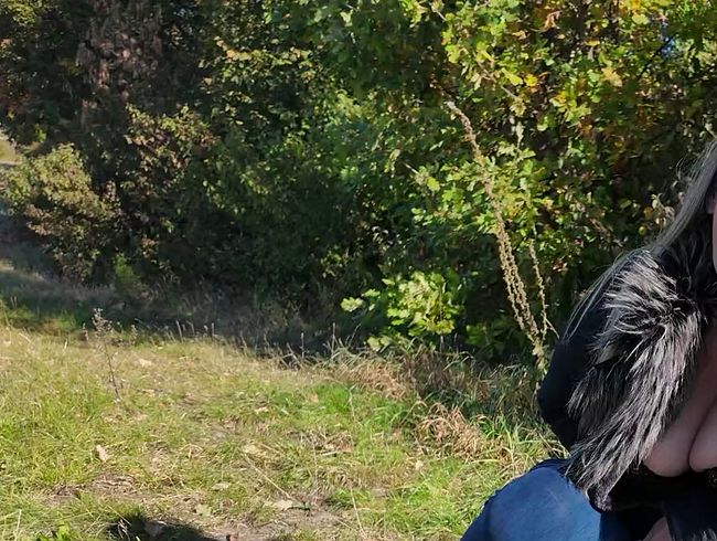 Beim Outdoor Fickdate dreist abgepisst