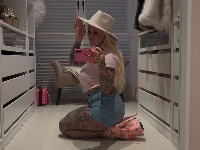 Jeans Shorts wixxen! Spritz auf meinen prallen ARSCH!