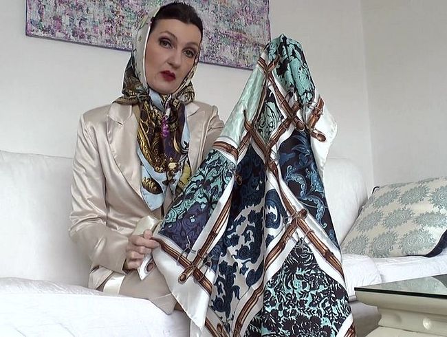 Heute wird im Kopftuch masturbiert! Lady Victoria